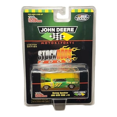 John Deere Motorsports Mustang Speedster Stockrods 2000 Racing Champions Diecast - Image 1 of 4