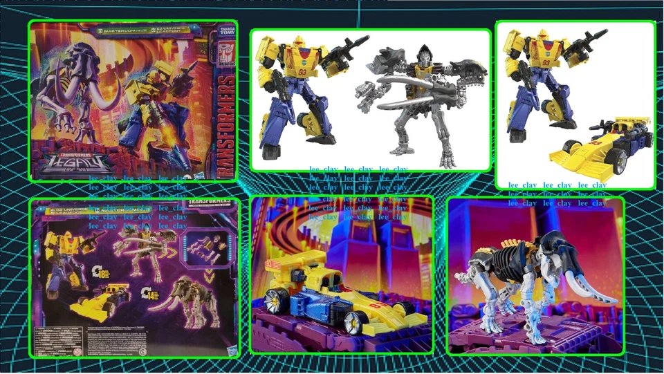 HASBRO TRANSFORMERS LEGACY WRECK'N RULE DELUXE LEADFOOT MASTERDOMINUS G2 2-PACK