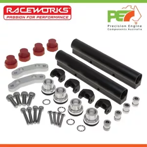 Nuevo * RACEWORKS * KIT DE CARRIL DE COMBUSTIBLE PARA ADAPTARSE A SUBARU WRX EJ20 V3/4 MY97/98 - Imagen 1 de 4