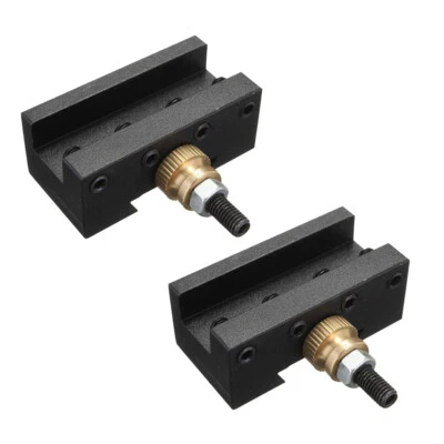 2pcs Mini Lathe Quick Change Post Mill Tool Holder   TCMT Milling Insert - Image 1 of 4