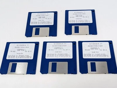 Sierra Sorcerian - DOS Game  1991 / 3.5" Floppies only - Image 1 of 2
