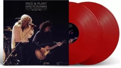 Page & Plant - Going To California Vol 2 2xLP Red Vinyl Gatefold Ltd 1000 Copies - Image 1 of 4