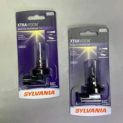 SYLVANIA (PAQUETE DE 2) XtraVision Bombilla halógena Faro 12.8V 9005XV.BP Foto 1 de 4