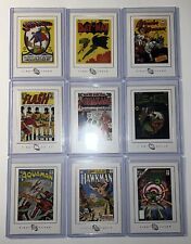 DC Legacy First Title Covers Complete Set Of 9 Insert Cards! FC1 -FC9