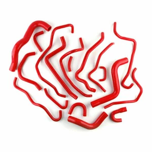 For 2003-2008 Mazda RX8 SE3P 231 1.3L RHD MT Silicone Radiator Coolant Hose Kit - Picture 1 of 12