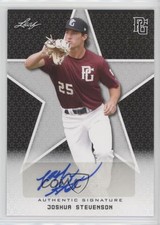 2020 Leaf Perfect Game National Showcase Black /50 Joshua Stevenson #BA-JS2 Auto