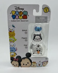 Disney Tsum Tsum Action Mini Figure Stich Figaro Olaf Collect em Stack em Toy - Picture 1 of 1