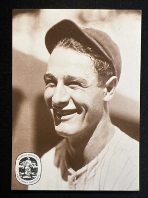 1986 Sporting News: World Wide Sports- "Baseball Immortals" #57 Henry Gehrig ⚾🐷 - Image 1 of 2