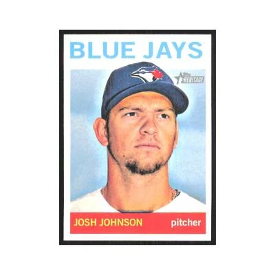 2013 Topps Heritage Josh Johnson Blue Jays #23 - Image 1 of 3