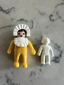Bavaglino cofano bambina giallo vittoriano Playmobil Western Pioneer vintage - Foto 1 di 2