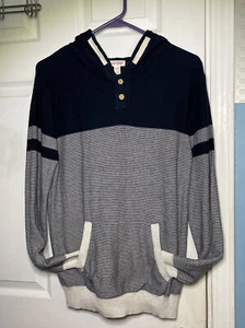 Cat & Jack Boy’s Hooded sweater front pocket size 14 - 16 - Picture 1 of 5
