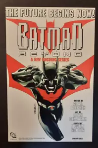 2010 BATMAN: Beyond "The Future Begins Now!" promo art - Print Ad/Ad Page - Picture 1 of 1