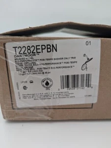 MOEN T2282EPBN Dartmoor 1-Handle Posi-Temp Shower Only Trim Kit Brushed Nickel - Picture 1 of 3
