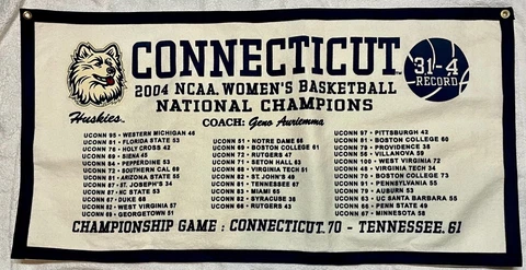 UConn Huskies NCAA Basketball Championship Diana Taurasi Banner Cover