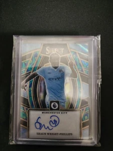 Shaun Wright-Phillips 2023-24 Panini Select EPL Signatures Auto Peacock Prizm SP - Picture 1 of 2