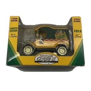 Crayola Gearbox 1912 Ford Delivery Truck #2 Die Cast Bank 1998 Limited Ed - Picture 1 of 10