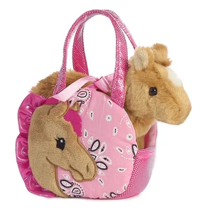 Fancy Pals Collection - 5.5" Pretty Pony Plush Soft, Fluffy Touch - Picture 1 of 3