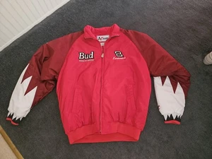 VTG  NASCAR JACKET BY CHASE AUTHENTICS, DALE EARNHARDT JR. BUDWEISER  # 8  - Picture 1 of 16