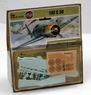 Airfix  Fiat G.50 Airfix  No. 01046-9  1:72  blistered edition 1973 - Immagine 1 di 2
