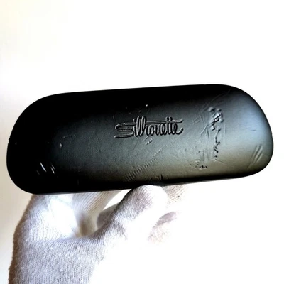 fodero occhiali da sole SILHOUETTE box sunglasses case custodia vintage grigio - Imagen 1 de 3