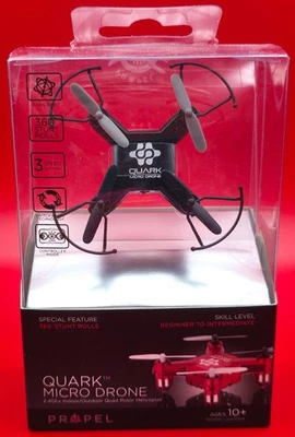 Propel Quark Micro Drohne, ein Indoor/Outdoor Quadrocopter Neu im Paket - Bild 1 von 4
