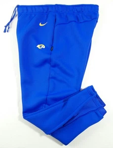 NEW Nike On Field LA Rams Ankle Zip WarmUp Sweatpants Size Mens XL #CW3085-405 - Picture 1 of 6