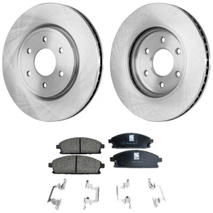 Front Brake Disc Rotors and Pads Kit For Nissan Pathfinder 2004 - Picture 1 of 11
