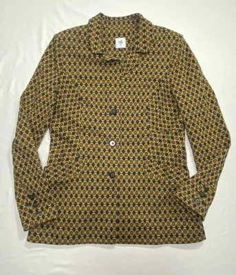 Chaqueta Blazer Cabi 3372 Kensington Propia Destacada Medallón Amarillo Azul Mujer M Foto 1 de 4