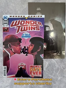 Wonder Twins #4 (2019) DC Wonder Comics Russell Byrne schlechtestes Datum aller Zeiten Sehr guter Zustand/NM - Bild 1 von 3