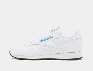 Reebok Classic Leather En Triple Blanco Y Azul Todas Las Tallas Stock Limitado - Imagen 1 de 6