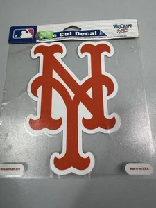 New York Mets NY Die Cut Decal Window MLB Baseball Fan Team Film Wincraft Sport - Picture 1 of 6