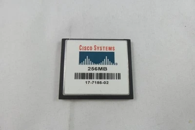 Genuine Cisco 256MB 50pin CompactFlash Card (SSD-C25M-3113) - Image 1 of 2
