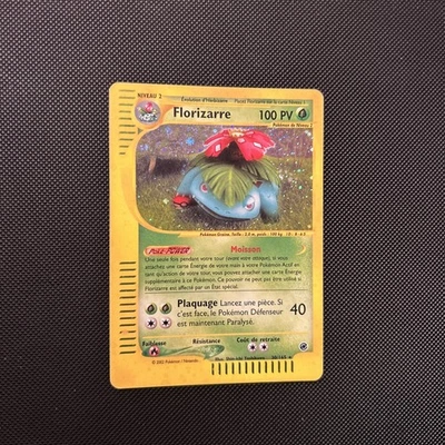 Carte Pokémon HOLO Florizarre 30/165 Expédition Wizards FR - Photo 1/4