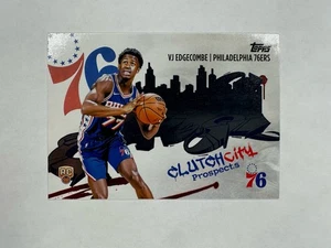 2025-26 Topps VJ Edgecombe RC Clutch City Prospects #CC-3 - Bild 1 von 2