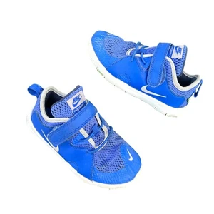 Nike Flex Contact 3 Kinder Sportschuhe Kleinkind Junge Größe 10 blau - Bild 1 von 10