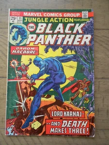 JUNGLE ACTION #11 (featuring Black Panther) Marvel Comics 1970's VG/VG+ NO MVS! - Picture 1 of 5