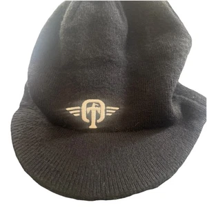 Berretto cappello invernale Tapout MMA misto arte marziale visiera fatturata maglia berretto nero toque - Foto 1 di 4