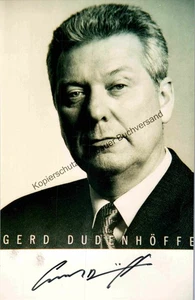 Original Autogramm Gerd Dudenhöffer /// Autograph signiert signed signee  315581 - Bild 1 von 3