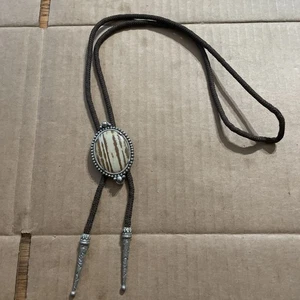 Ovale Bolokrawatte Hochzeit Halskette Herren Trauzeugen Western Cowboy! - Bild 1 von 3