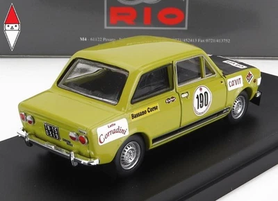 1/43 RIO FIAT 128 Gr.1 TEAM CECCATO RALLY RACING N190 - Immagine 1 di 2