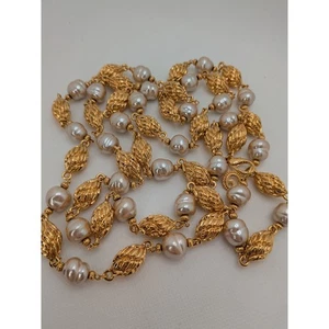 St. John Barock Gold Station 61" verstellbarer Gürtel Designer signiert - Bild 1 von 4