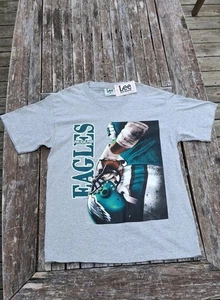 Neu mit Etikett Vintage 1996 NFL Philadelphia Eagles Nutmeg Lee Sportshirt Größe Large - Bild 1 von 16