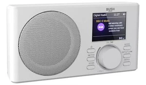 Bush Hampton Dab + tragbares Radio - weiß (NEU) - Bild 1 von 4