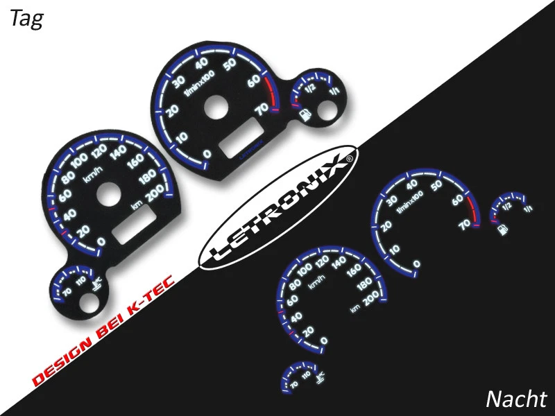 El-Dash Speedo Plate velocímetro plasma VW Polo 6N Golf 3 0-200Kmh #. - Imagen 1 de 1