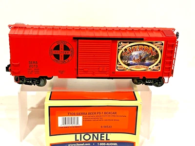 LIONEL 6-58333 #1 TTOS-2013 SIERRA BEER REEFER NEW-MOB-BLT-2013 - Image 1 of 3