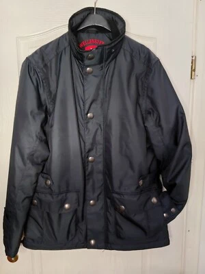 Chaqueta WELLENSTEYN Feuerland Impermeable A Prueba de Viento Transpirable Para Hombre Talla M Negra  Foto 1 de 4