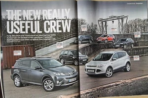 Original 2013 AUTOCAR LAND ROVER FREELANDER meets it's rivals Group Test - Picture 1 of 1