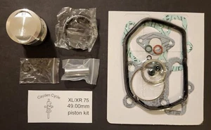 Honda XL75 XR75 piston kit 48.50mm (0.50mm oversize) Cayden Cycle - Foto 1 di 1
