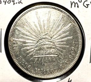 México 1909 MoGV Peso KM 409,2 Unc - Imagen 1 de 2