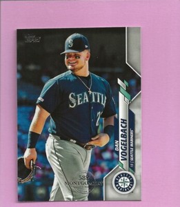 2020 Topps 582 Montgomery Club Foil Stamp #99 Dan Vogelbach Seattle Mariners